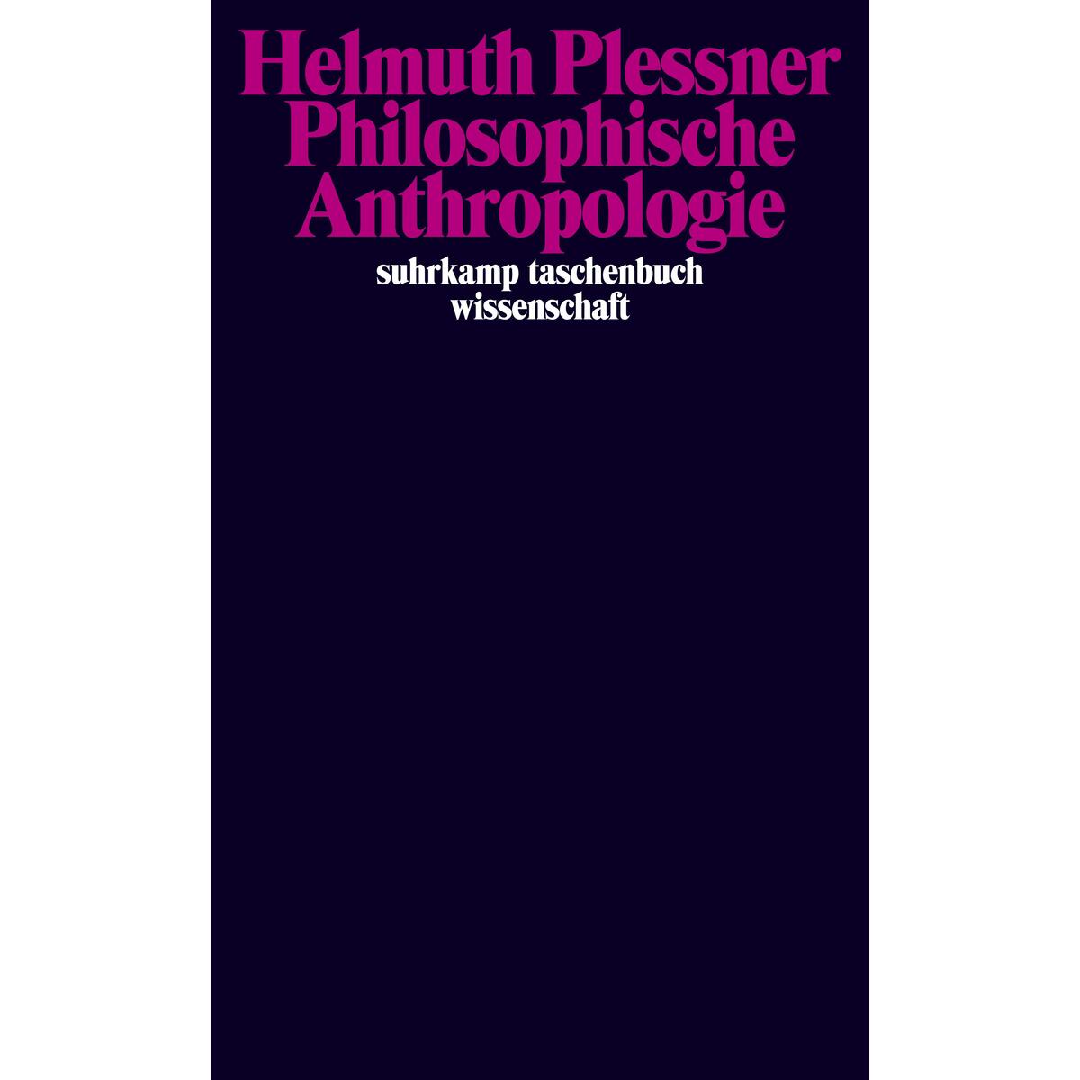 Philosophische Anthropologie von Suhrkamp Verlag AG